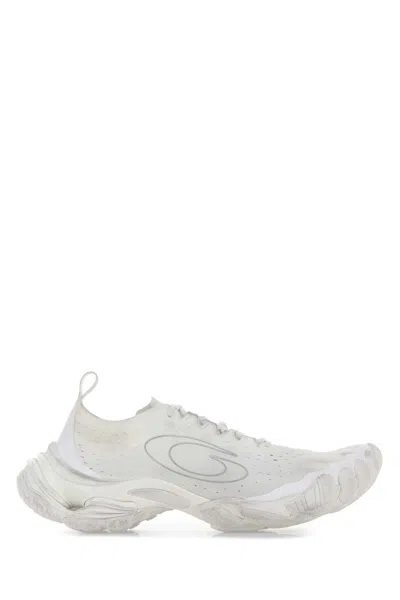 BALENCIAGA BALENCIAGA WHITE FABRIC ANATOMIC SNEAKERS
