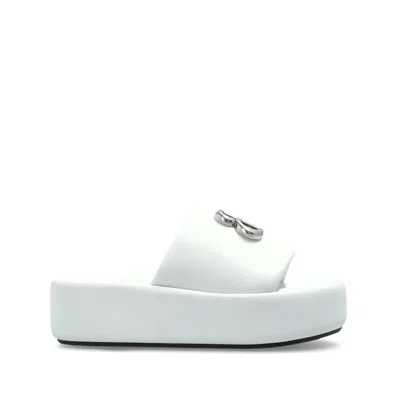 Balenciaga White Flip-flops & Slides Women
