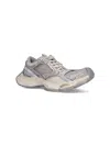Balenciaga Multicolor Synthetic Leather And Mesh Stapler Sneakers