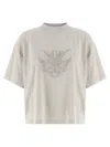 Balenciaga Cat Graphic Relaxed Fit T-shirt In Neutral