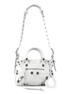 Balenciaga White Le Cagole Small Satchel Bag In White