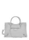 Balenciaga White Le City Medium Satchel Bag In White