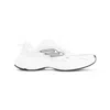 Balenciaga Women Monday Low-top Sneakers In Leather In White