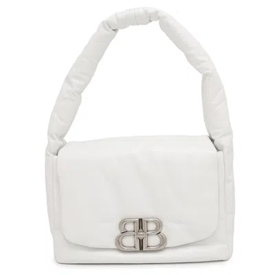 Pre-owned Balenciaga White Leather Shoulder Bag ()