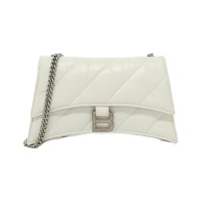 Pre-owned Balenciaga White Leather Shoulder Bag ()