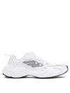 Balenciaga Women Monday Low-top Sneakers In Leather In White
