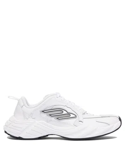 BALENCIAGA BALENCIAGA WHITE LEATHER SNEAKERS