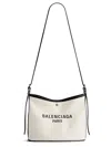 Balenciaga Biarritz Canvas Small Bucket Bags