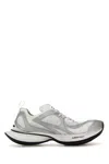 Balenciaga White And Silver Sneaker Circuit