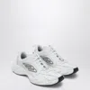 Balenciaga White Cowskin And Polyester Monday Shoe Sneakers