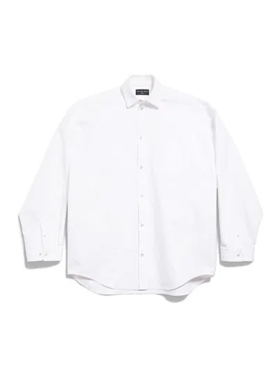 BALENCIAGA WHITE OVERSIZE SHIRT