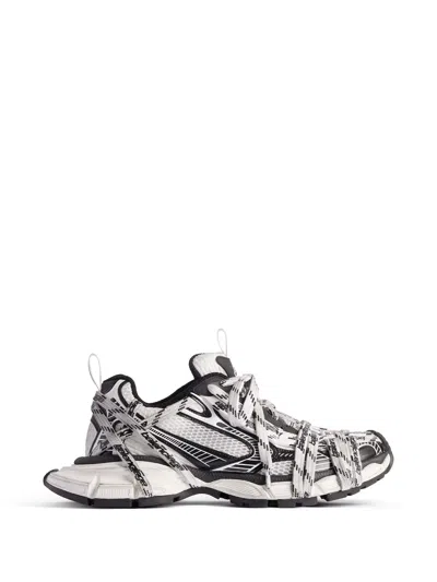 Balenciaga White Polyester Sneakers