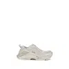 Balenciaga Triple S.2 Gandient Mesh And Nylon Inserts With Used-effect In Neutral