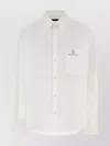 Balenciaga White Poplin Shirt In White