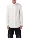 Balenciaga White Poplin Standard Shirt In White