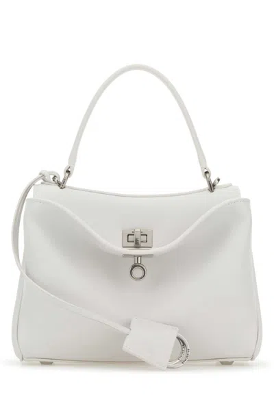 Balenciaga White Rodeo Mini Shoulder Bag
