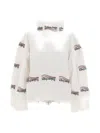 Balenciaga White Socks Jumper For Men In White