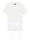 Balenciaga White Lingerie T-shirt In White