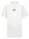 Balenciaga Chalk Cottonx Under Armour Oversize T-shirt In White