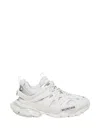 Balenciaga White Track Mesh And Nylon Sneakers In White