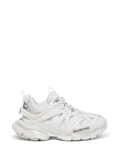 Balenciaga White Track Mesh And Nylon Sneakers Woman