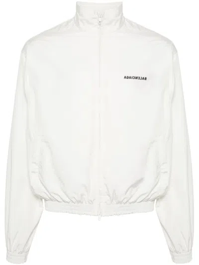 BALENCIAGA WHITE TRACKSUIT JACKET