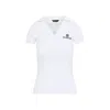 Balenciaga Fitted Viscose Blend T-shirt With Logo Embroidery