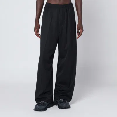 Balenciaga Wide Black Wool Trousers