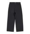 Balenciaga Wide-leg Baggy Jeans In Grey