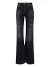 Balenciaga Wide Leg Pants In Black