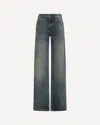 Balenciaga Women Wide Leg Jeans In Blue