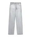 Balenciaga Wide-leg Jeans In Gray