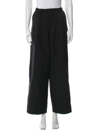Pre-owned Balenciaga Wide Leg Pants In Black
