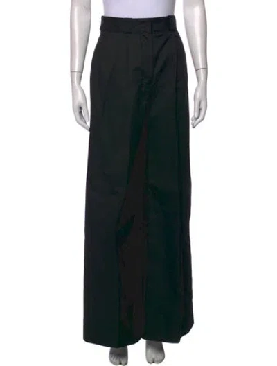 Pre-owned Balenciaga Wide Leg Pants In Black
