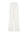 Balenciaga Wide-leg Track Pants In White