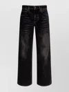 Balenciaga Wide-leg Trousers Faded Effect