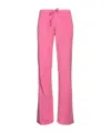 Balenciaga Drawstring Track Pants In Pink