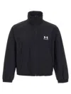 Balenciaga Unity Sports Icon Cocoon Kick Windbreaker In Black In Black