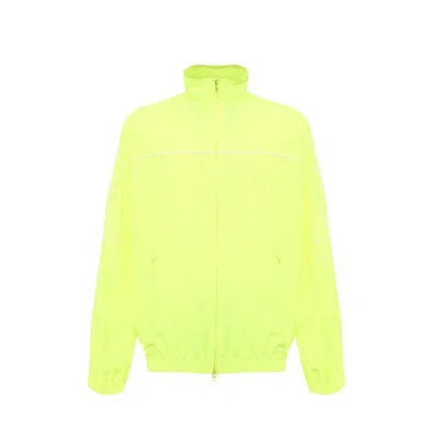 Balenciaga Windbreaker Bomber Men In Yellow