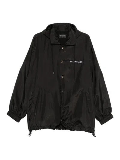BALENCIAGA WINDBREAKER JACKET WITH LOGO