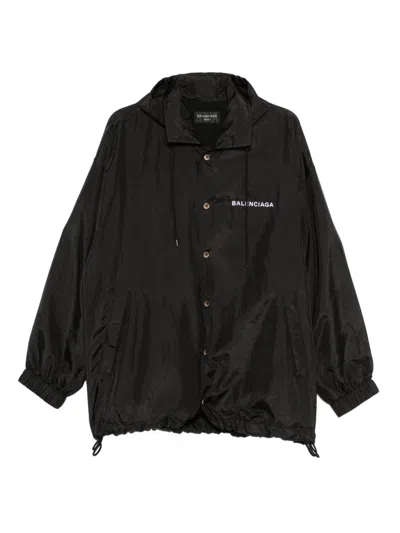 BALENCIAGA BALENCIAGA NYLON JACKET WITH LOGO