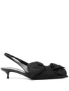 Balenciaga Knife Chemise Pumps Black In Multi