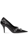 Balenciaga With Heel In Black