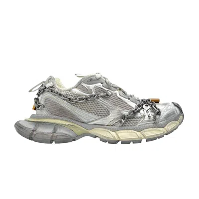 Pre-owned Balenciaga Wmns 3xl Chain Sneaker 'eggshell Silver Gold' | Women's Size 36