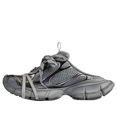 Balenciaga (wmns)  3xl Mules 'grey Mesh And Polyurethane'
