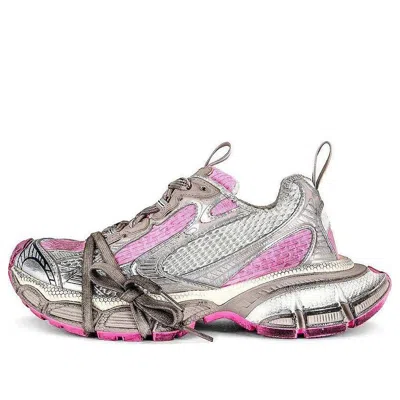 Balenciaga 3xl Mesh-panel Sneakers In Gray