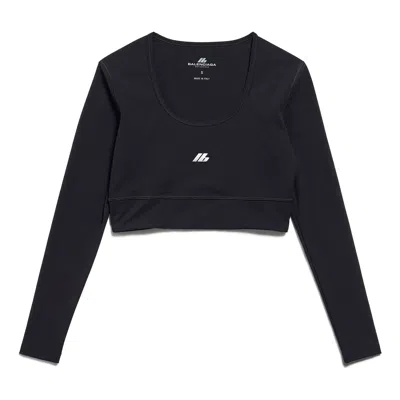 Balenciaga (wmns)  Activewear Long Sleeve Sports Bra 'black'