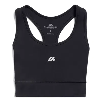 BALENCIAGA (WMNS) BALENCIAGA ACTIVEWEAR SPORTS BRA 'BLACK'