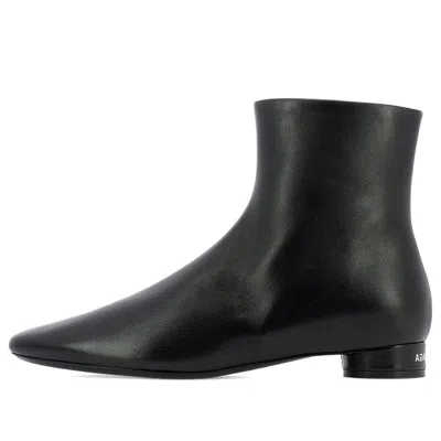 BALENCIAGA (WMNS) BALENCIAGA ANKLE BOOTS 'BLACK LEATHER'
