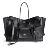 Balenciaga Bel Air Medium Carry All Bag In Black